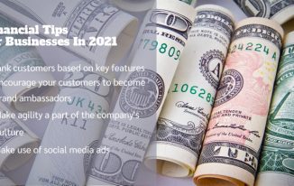 4 Financial Tips for Businesses In 2021