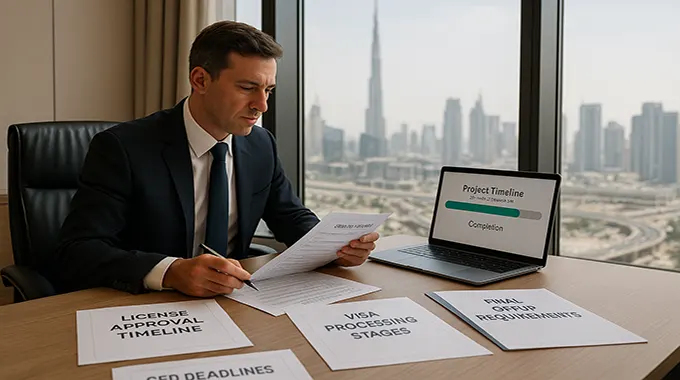 When Must Business Setup Company Dubai Finish Setup