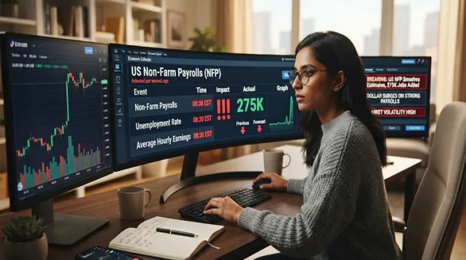 How to Read a Trading Economic Calendar During High-Impact News